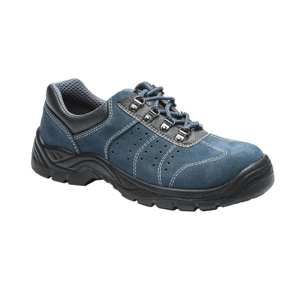 Portwest Steelite Perforated Trainer S1P - 36 / Blå