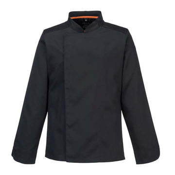 Portwest Stretch Mesh Air Pro-jacka L/S C846 - Svart (BKR) / XS
