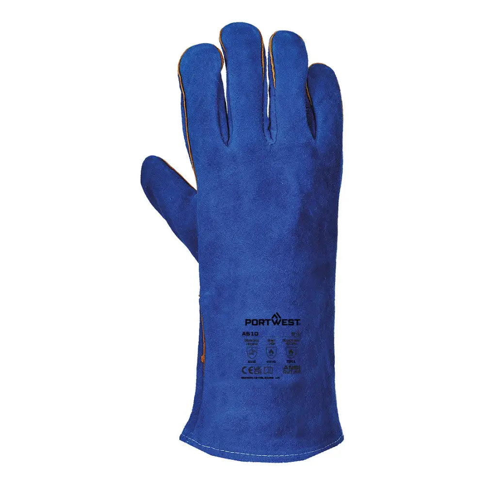 Portwest Svets Kraghandske A510 - Blå (BLU) / XL