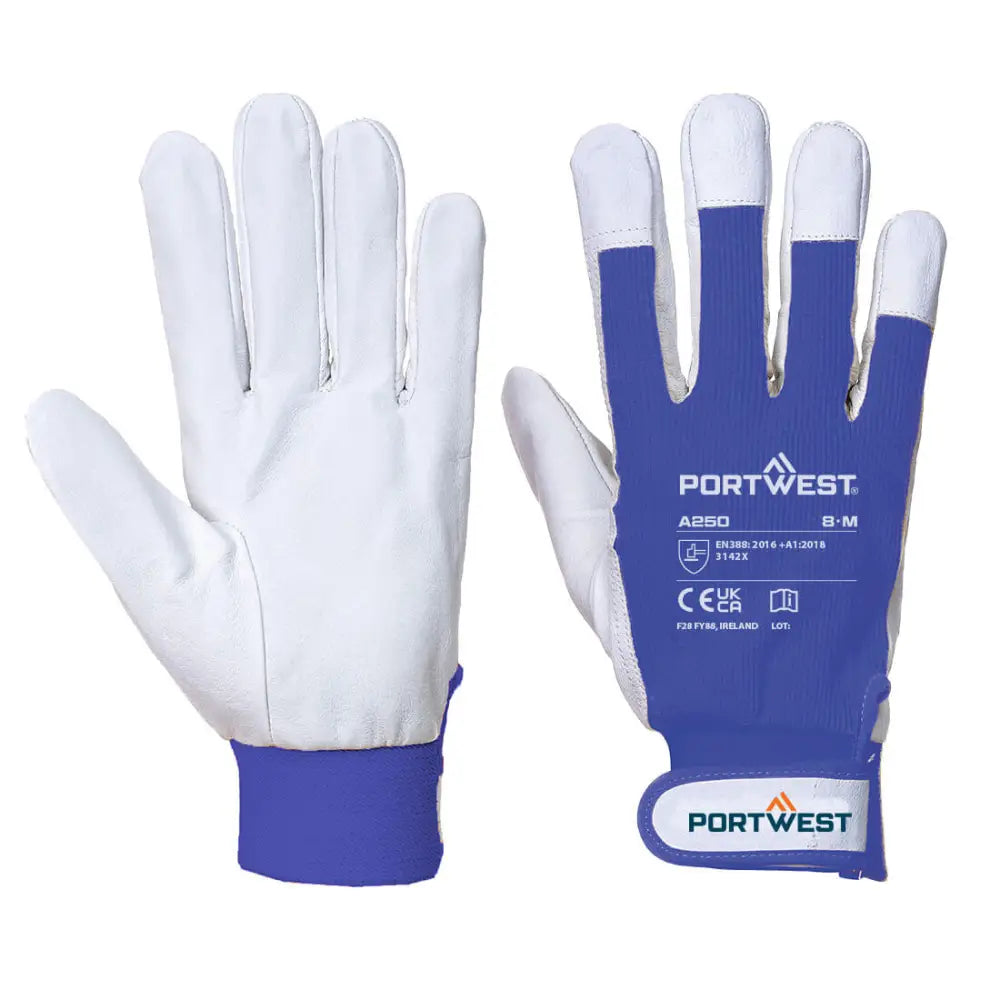 Portwest Tergsus Handske A250 - Blå (BLU) / M