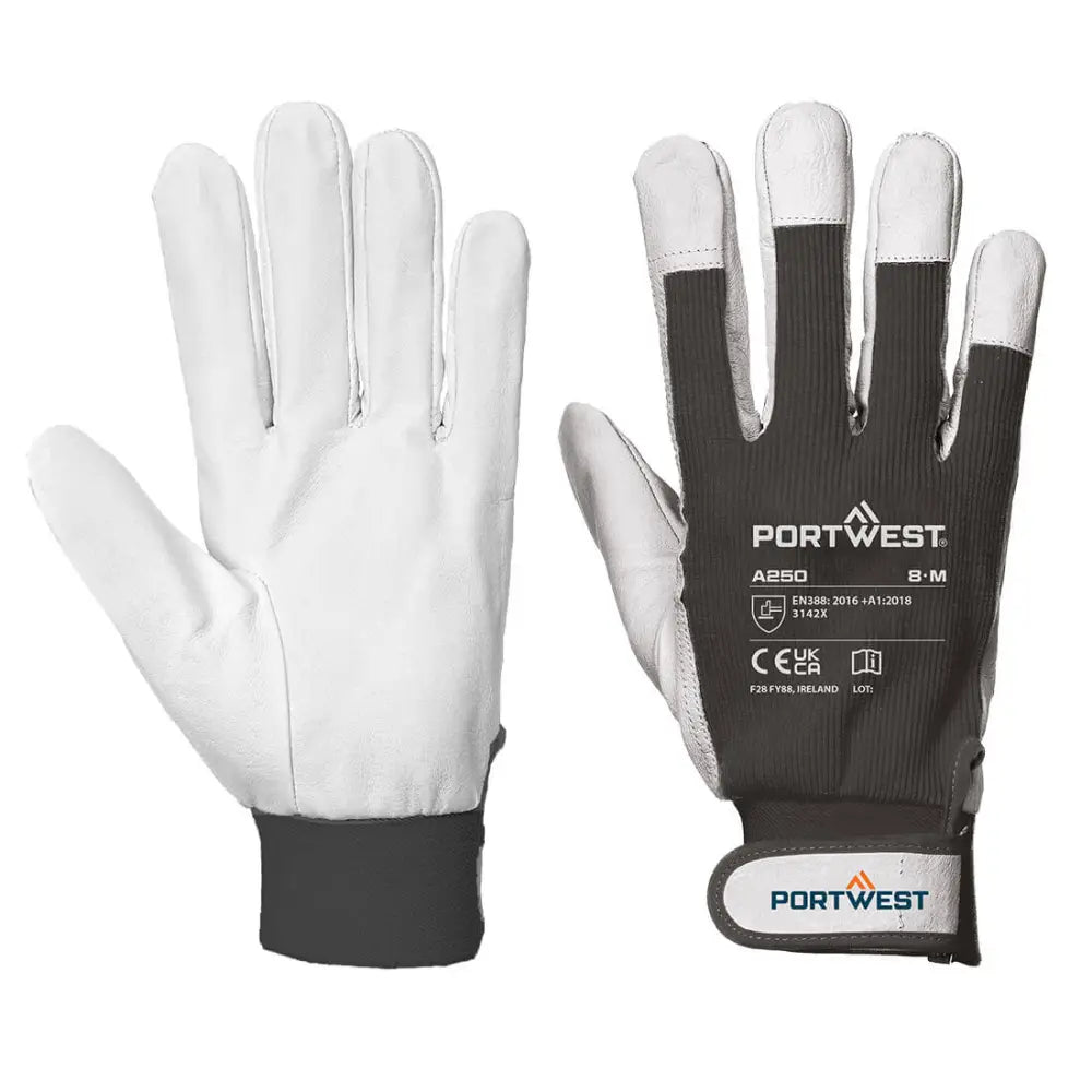 Portwest Tergsus Handske A250 - Svart (BKR) / XXL