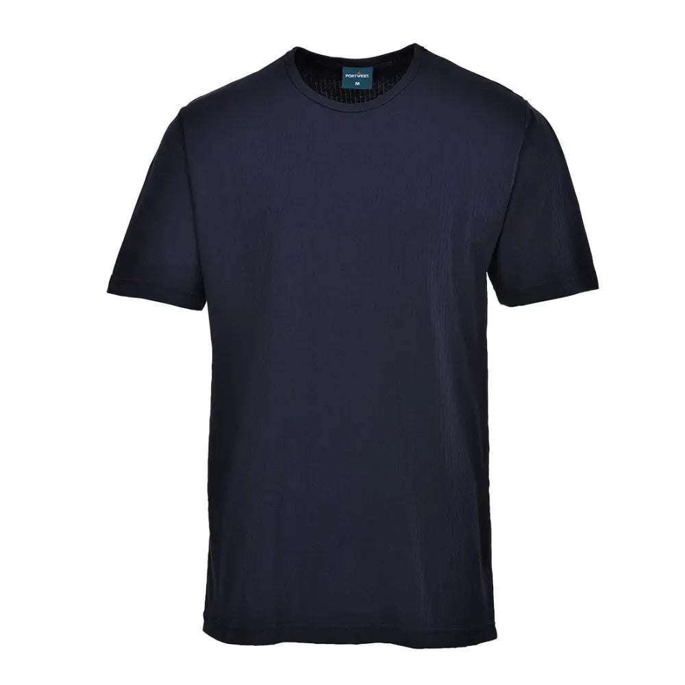 Portwest Termisk T-shirt Kortärmad B120 - Marinblå (NVR) / XS