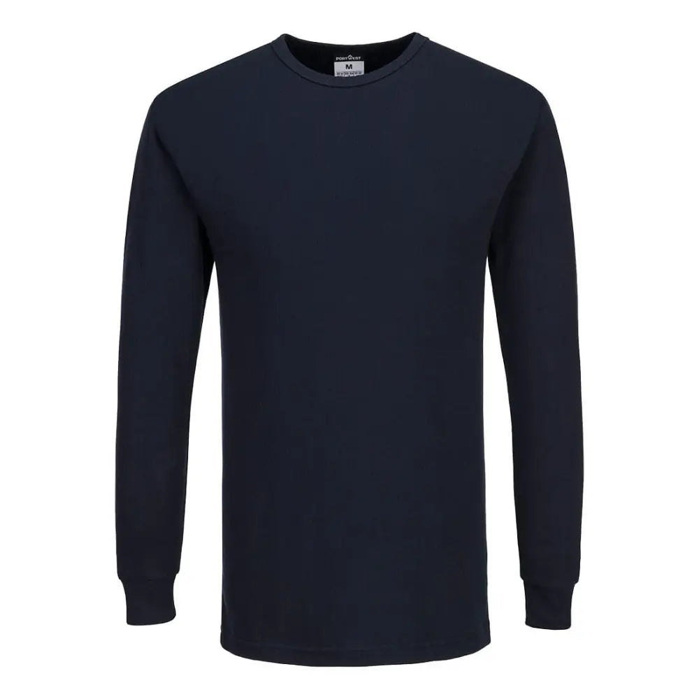 Portwest Termisk T-shirt Långärmad B123 - Marinblå (NVR) / XS
