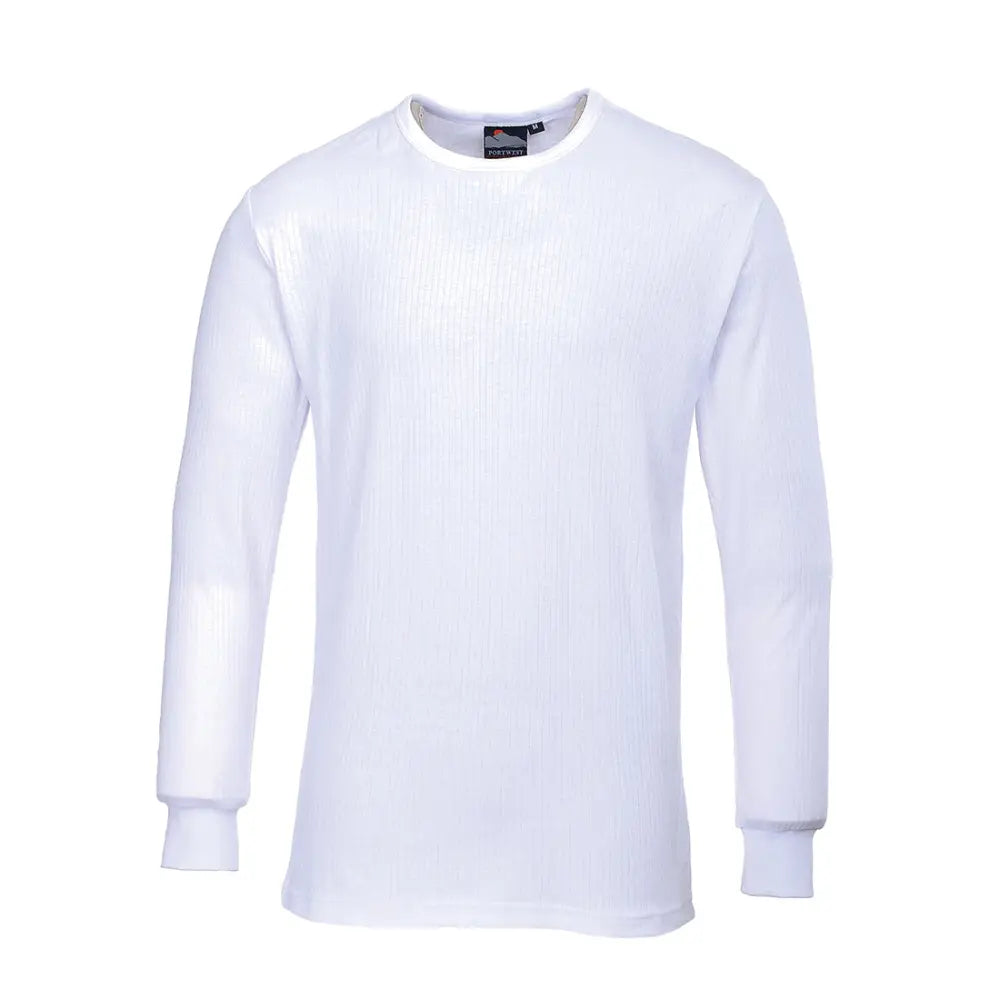 Portwest Termisk T-shirt Långärmad B123 - Vit (WHR) / S