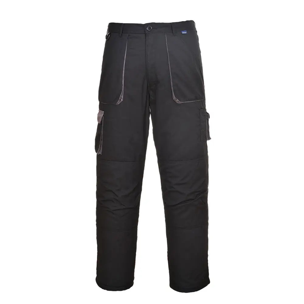 Portwest Portwest Texo Contrast Byxor TX11 - Svart (BKT) / XXL