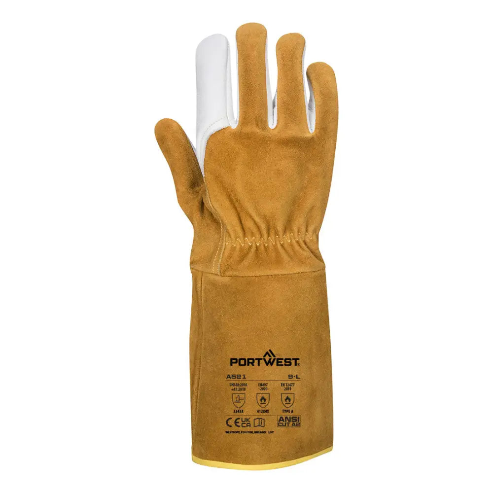Portwest TIG Ultra Welding Gauntlet A521