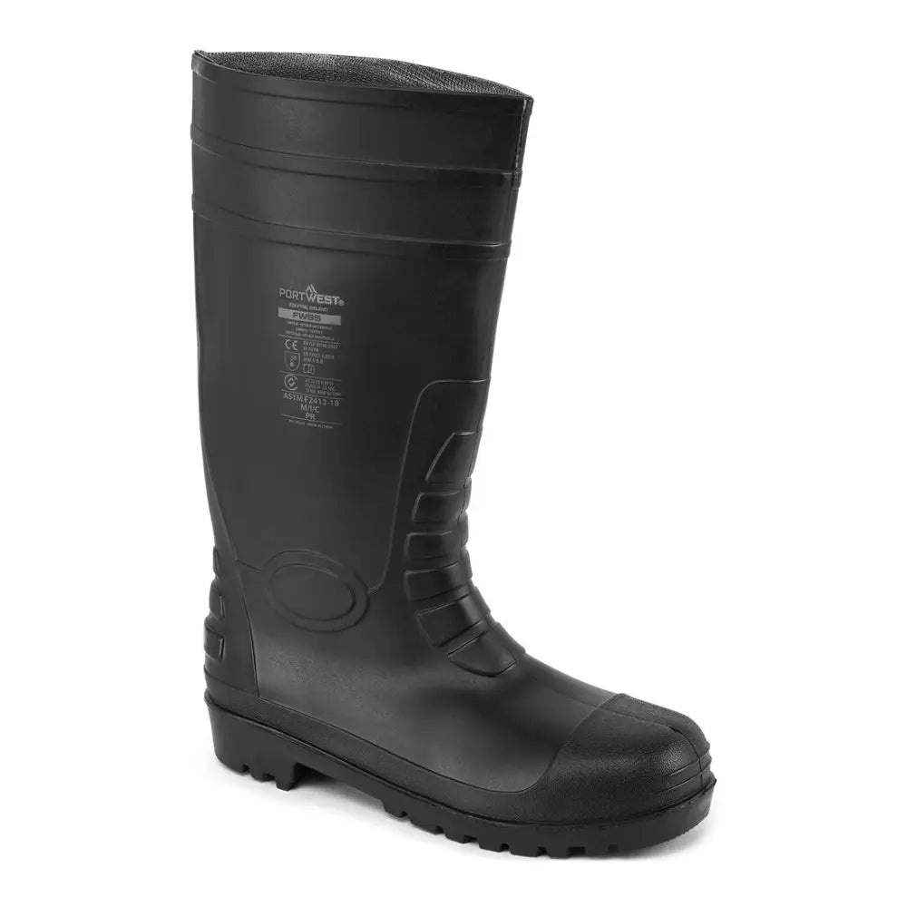 Portwest Total Skydds Wellington S5 - 36 / Svart