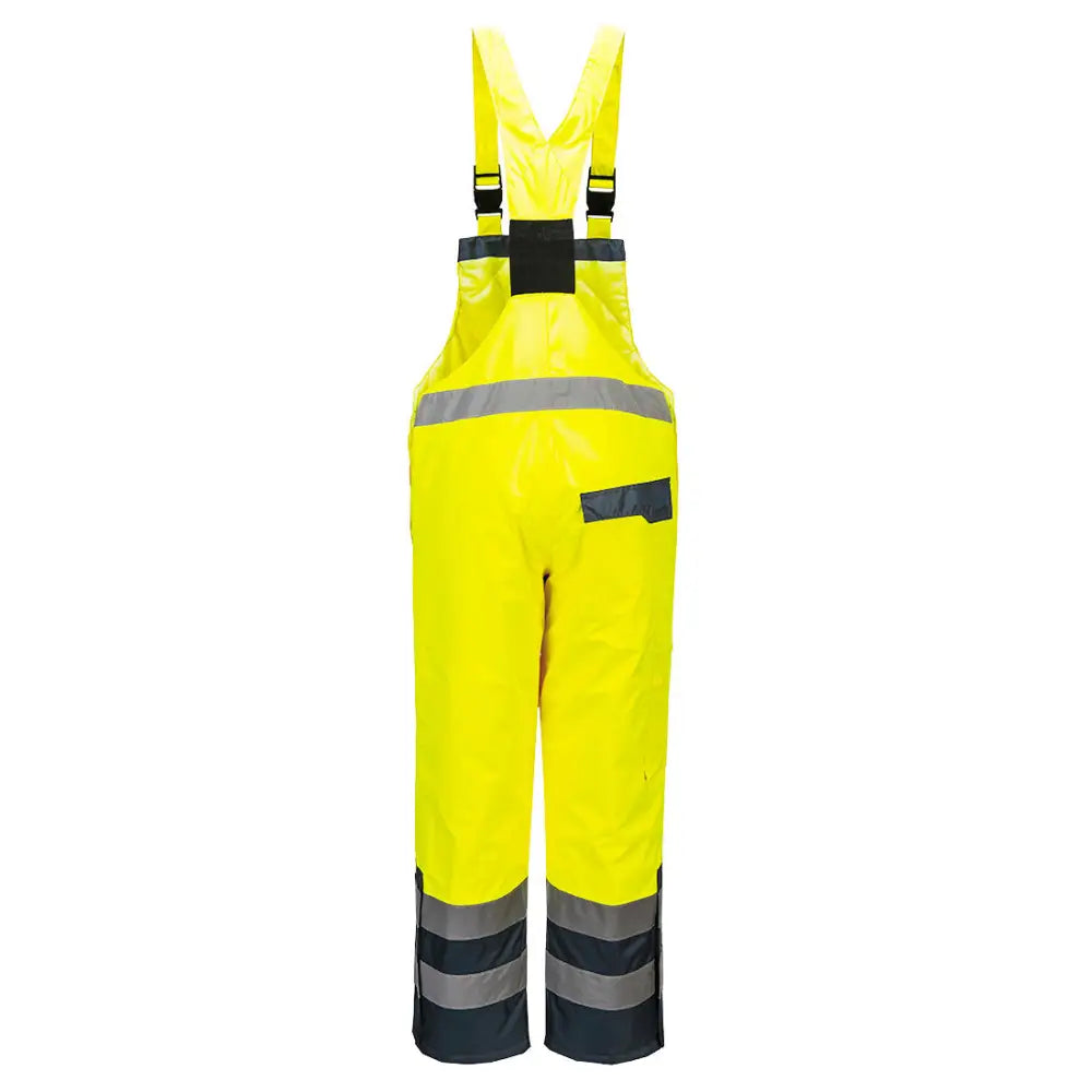 Portwest Tvåfärgad Hängselbyxa - Fodrad S489