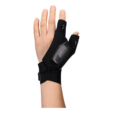 Portwest Uppladdningsbara LED-ljushandskar (1 par) PA14 - Svart (BKR)