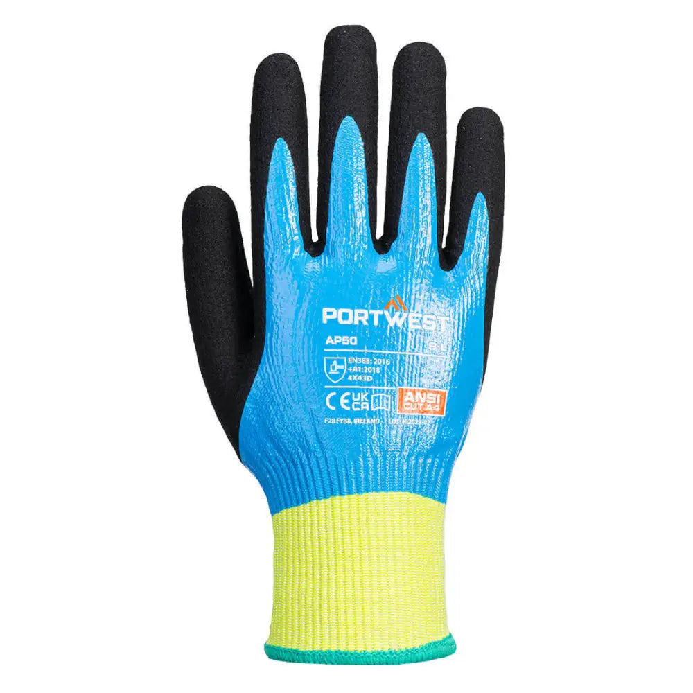 Portwest Vatten tät skärskydd Pro Glove AP50