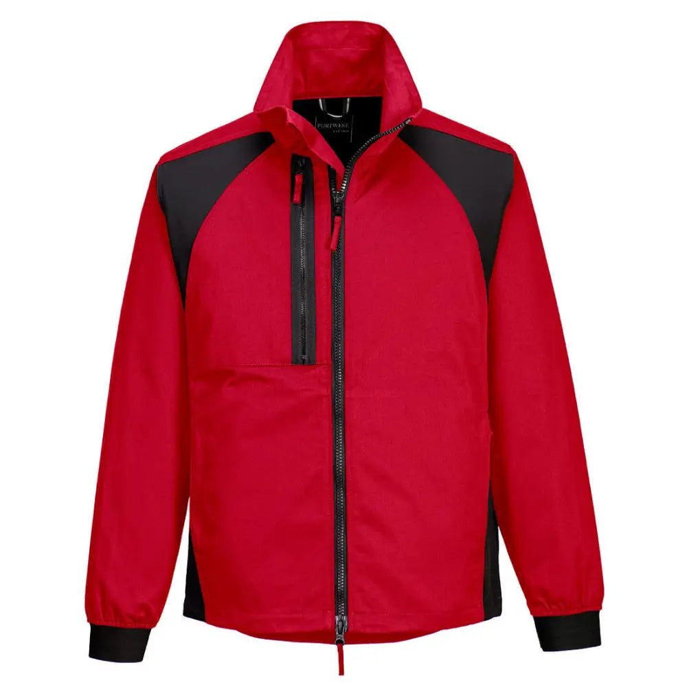 Portwest WX2 Arbetsjacka Stretch CD885 - Mörkröd (DRR) / S