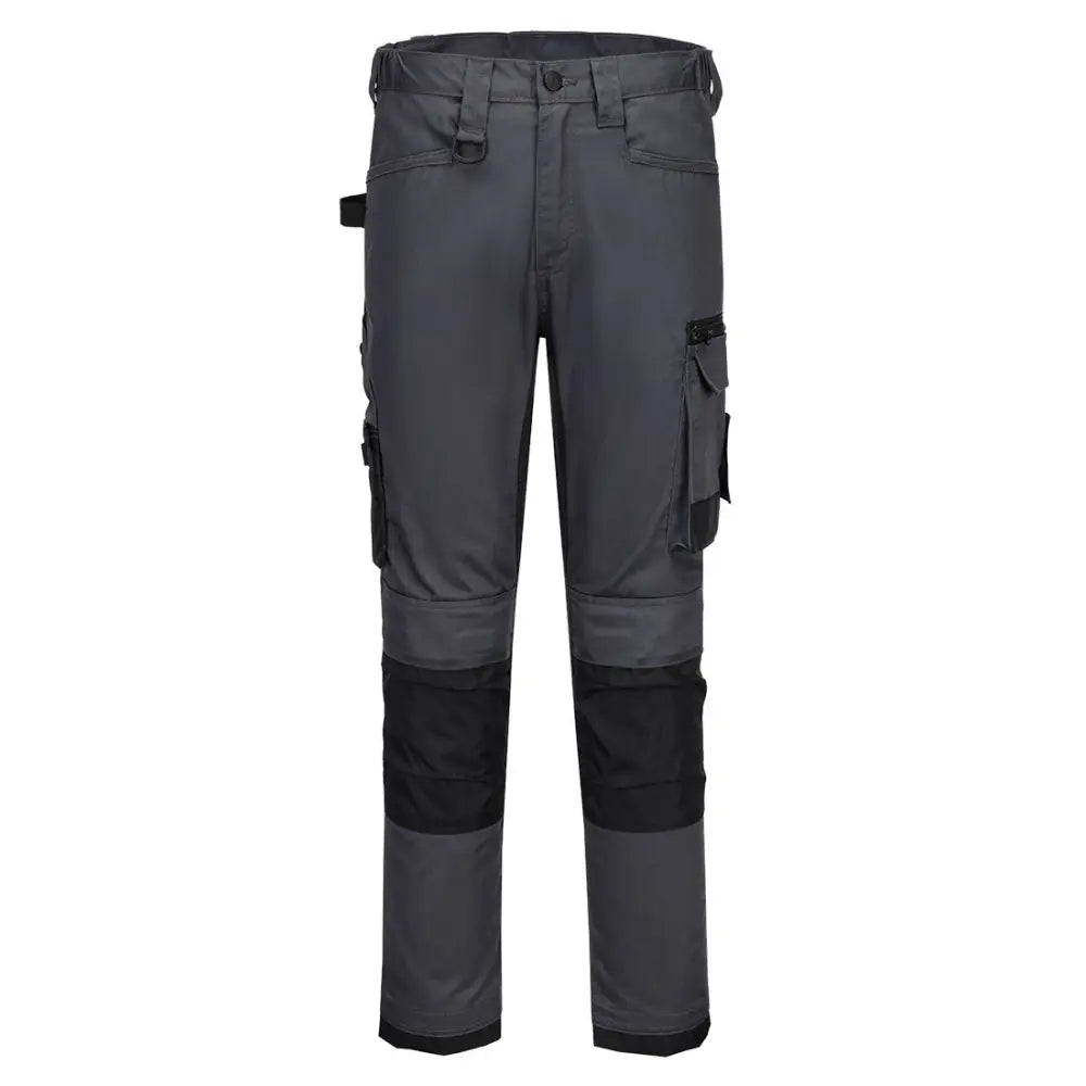 Portwest WX2 Eco Arbetsbyxa Stretch CD846 - metall grå kort (MGS) / 28
