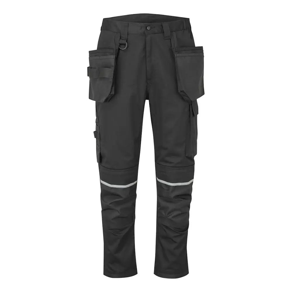 Portwest WX2 Eco Hantverksbyxa Stretch CD845 - Svart (BKR) / 28