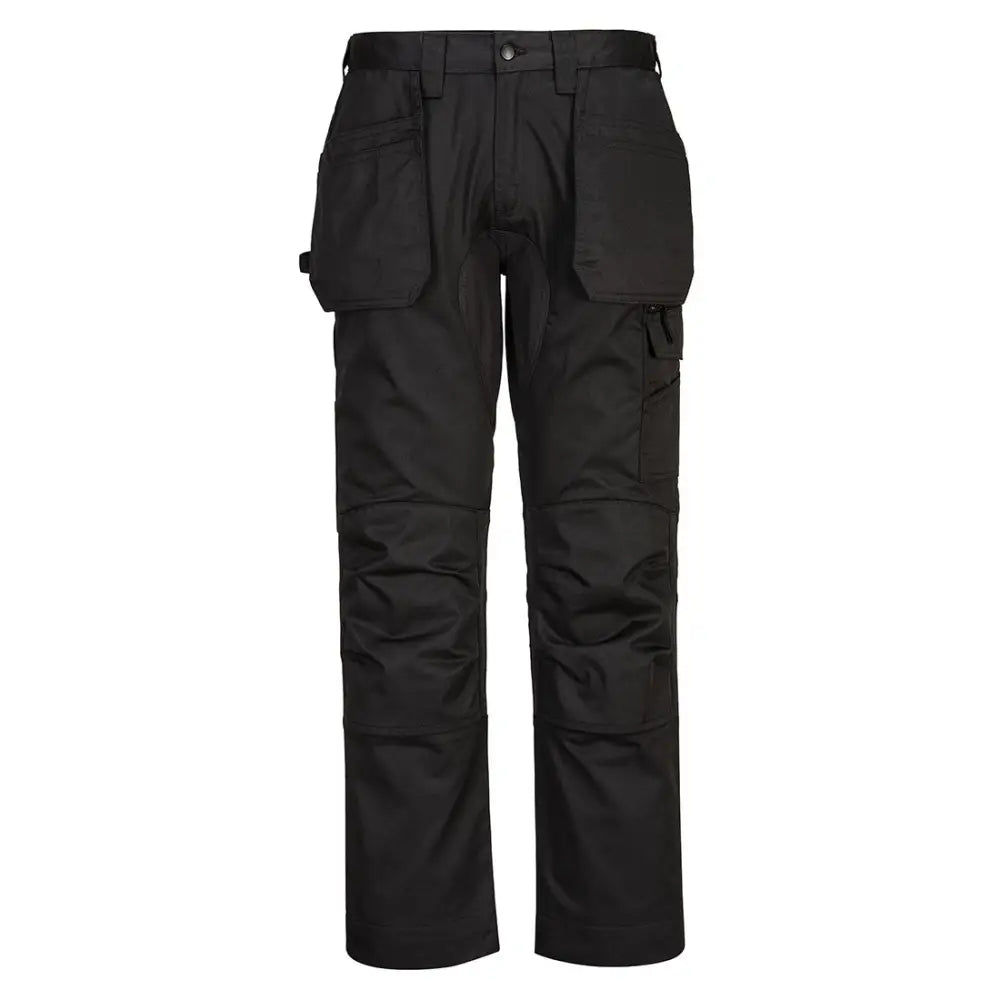 Portwest WX2 Eco Hantverksbyxa Stretch CD883 - Svart (BKR) / 28