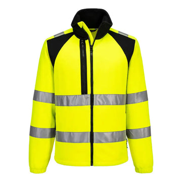 Portwest WX2 Eco Hi-Vis Fleece CD807 - Gul/Svart (YBR) / S