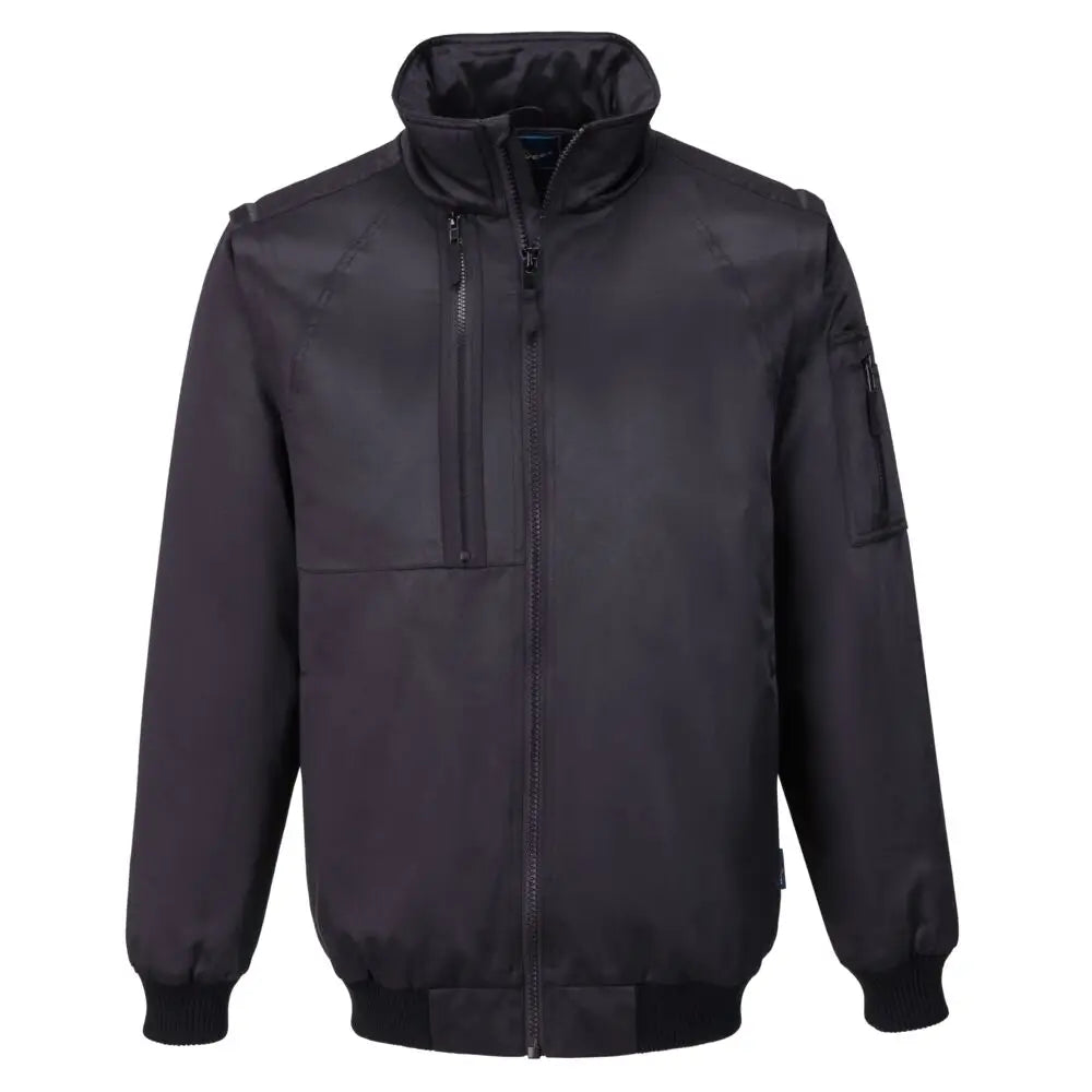 Portwest WX2 Eco Pilotjacka CD802 - Svart (BKR) / S