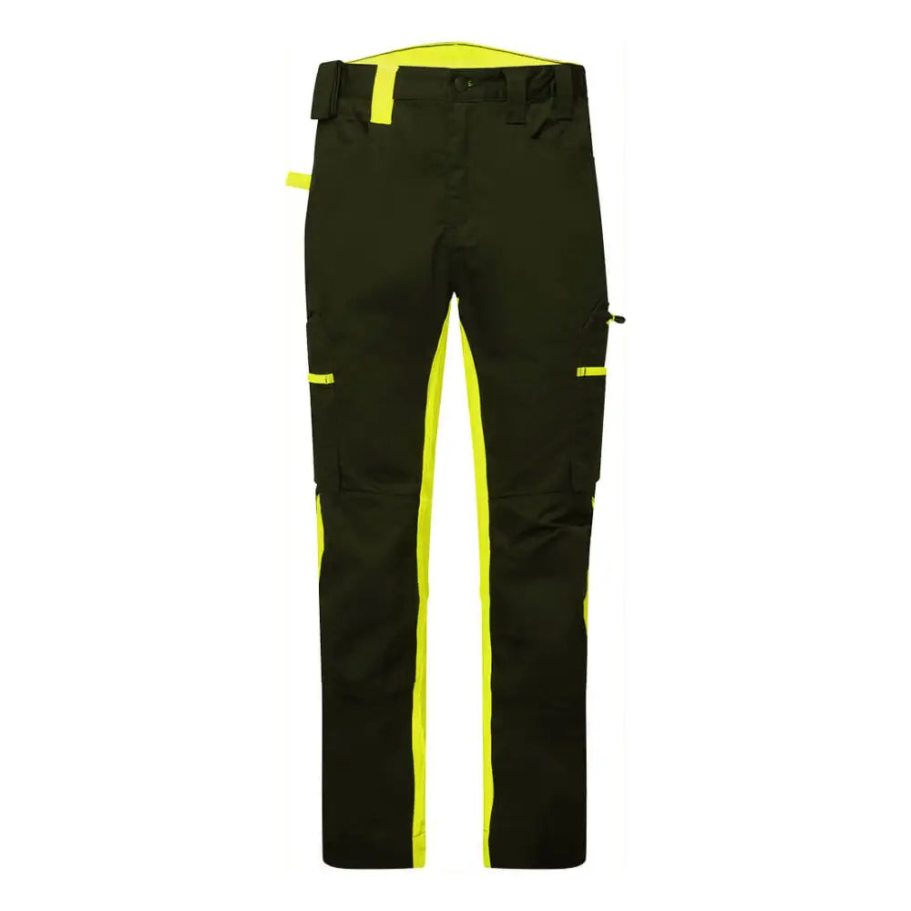 Portwest WX2 Eco Servicebyxa Stretch CD881 - Svart/Gul (BKY) / 28