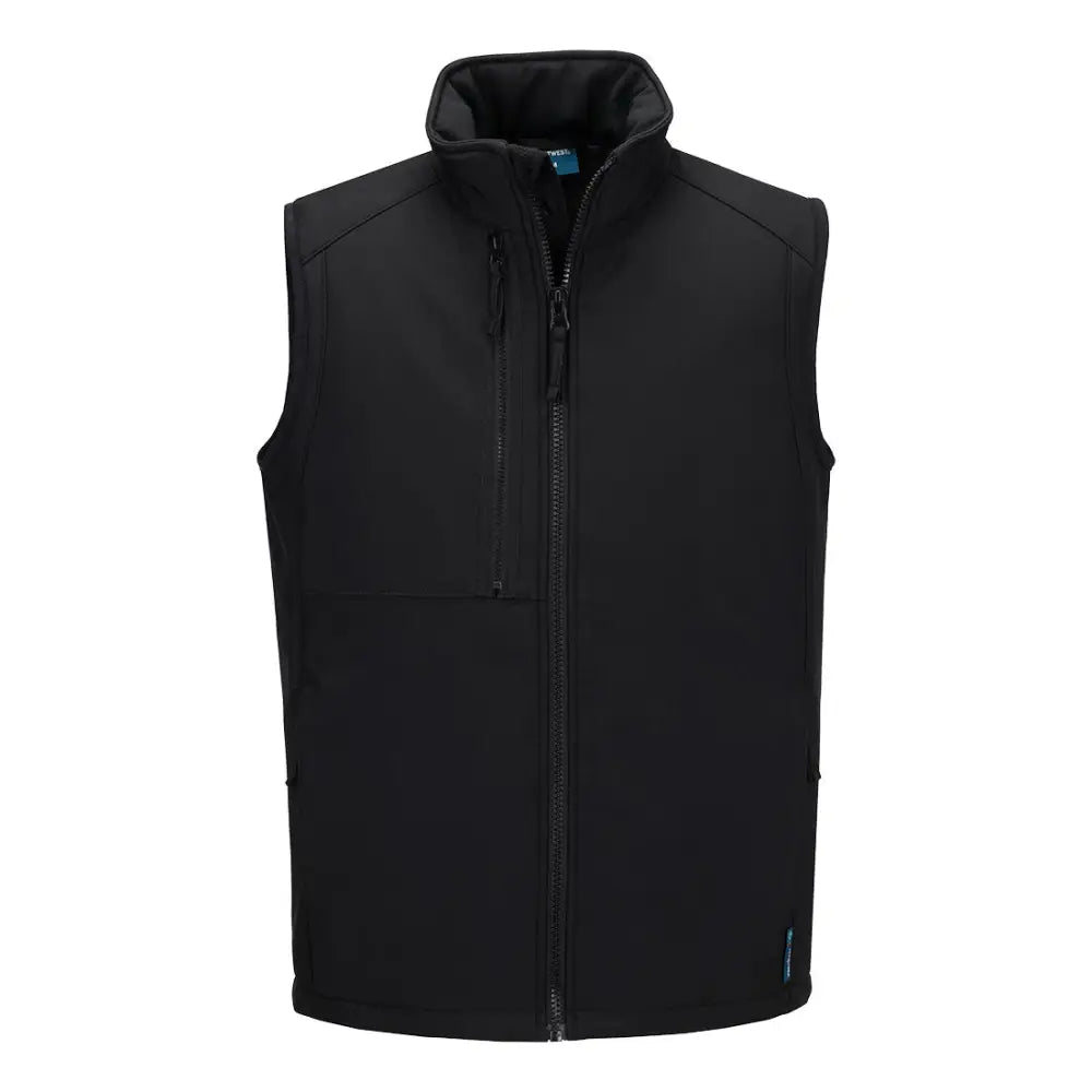 Portwest WX2 Eco Softshell-väst (2L) CD877 - Svart (BKR) / S