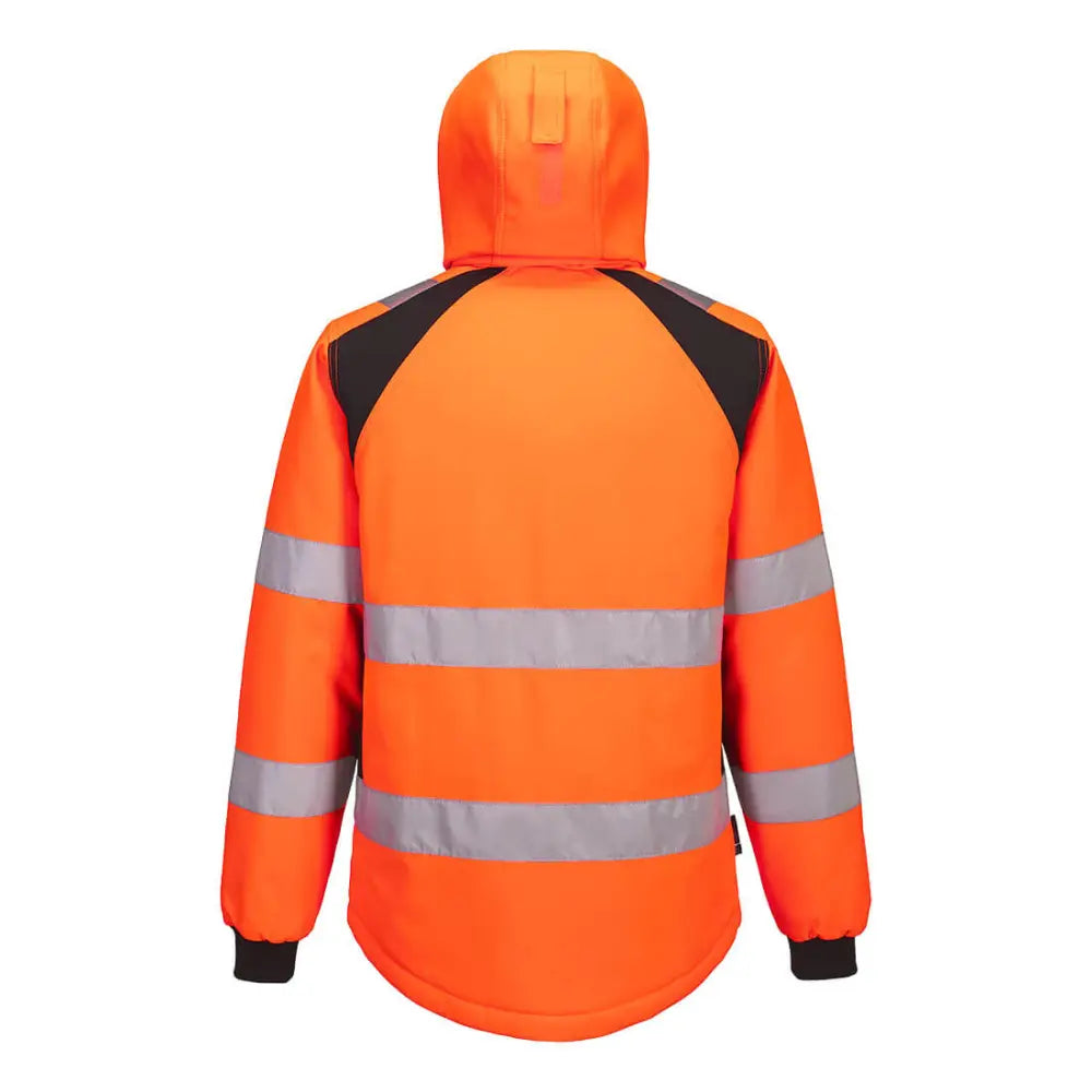 Portwest WX2 Hi-Vis vadderad softshelljacka (2L) CD809