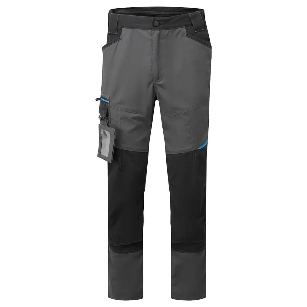 Portwest WX3 Arbetsbyxor med smal passform T718 - Mole Grå (MGR) / 28