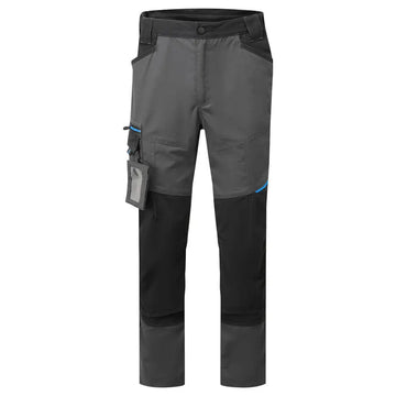 Portwest WX3 Arbetsbyxor med smal passform T718 - Mole Grå (MGR) / 28