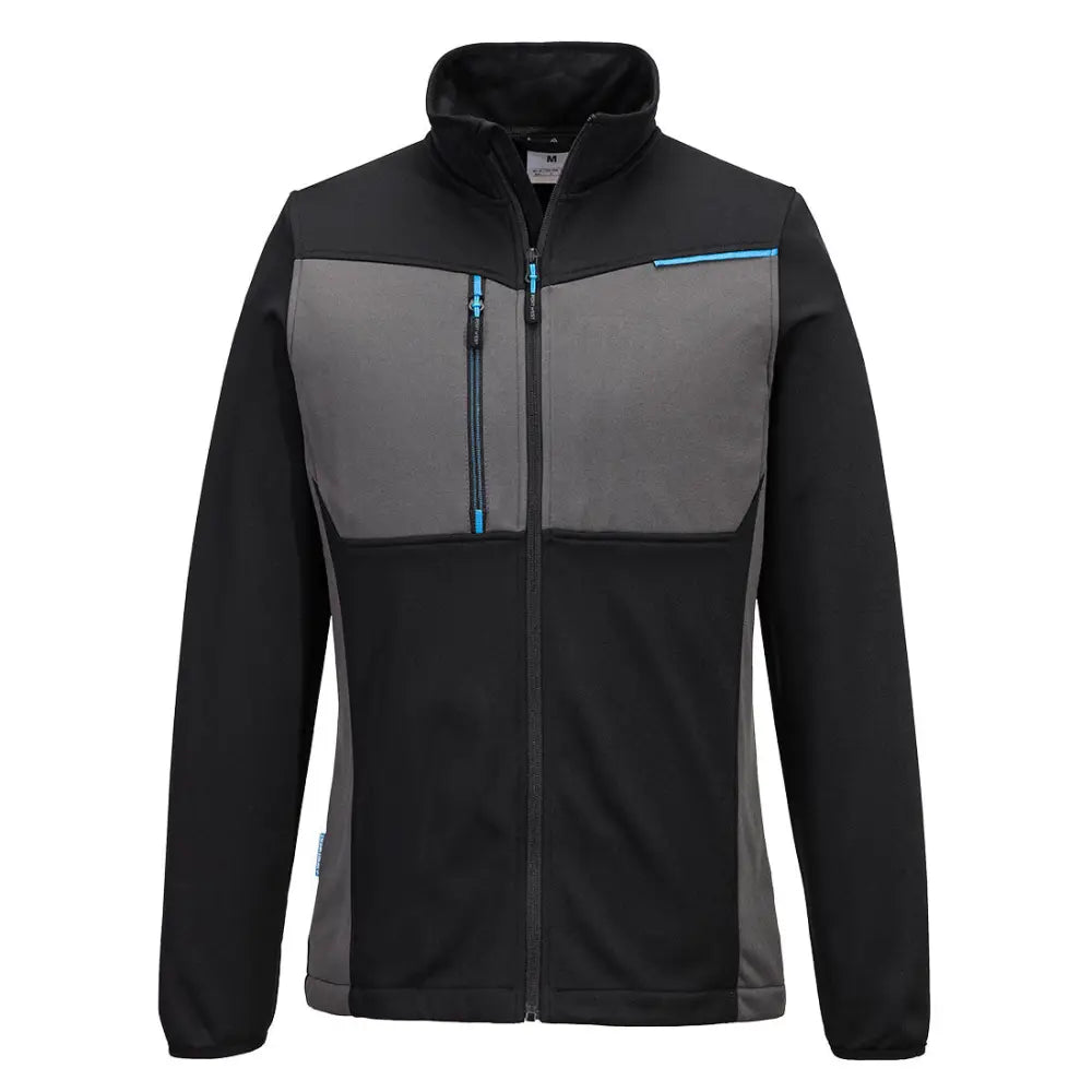 Portwest WX3 Half Zip Tech Fleece T756 - Svart (BKR) / S