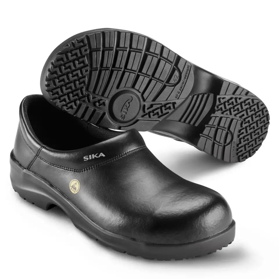 SIKA Fusion Clog ESD Kaptræsko S2 SRC - sort 19476