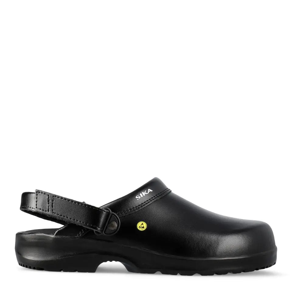 SIKA Fusion Clog ESD m/hælrem OB SRC - sort 19467