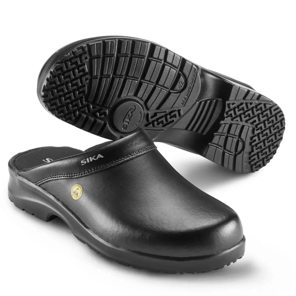 SIKA Fusion Clog ESD Tøffeltræsko OB SRC - sort 19468
