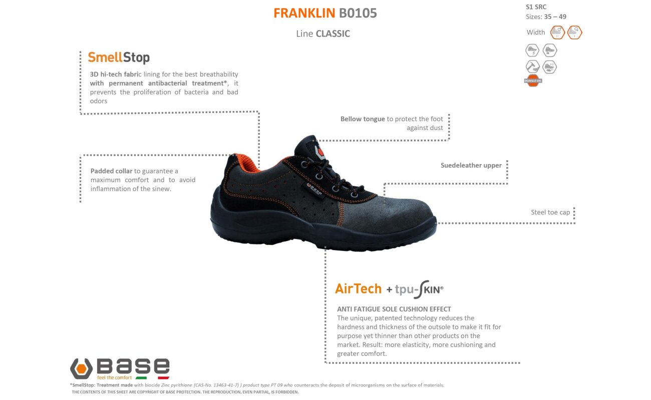 Base Franklin S1 SRC B0105