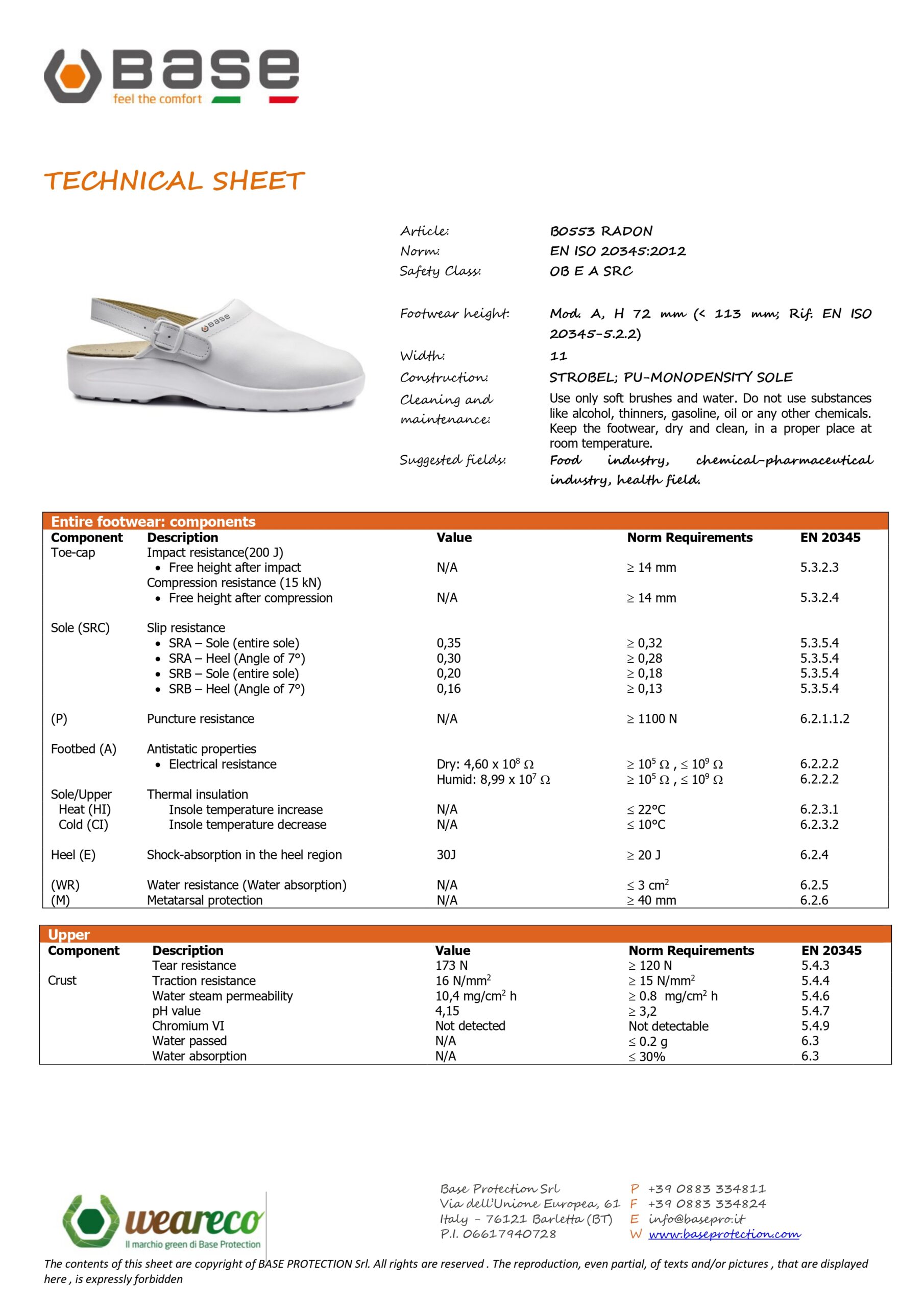 Base Radon OB A E SRC B0553