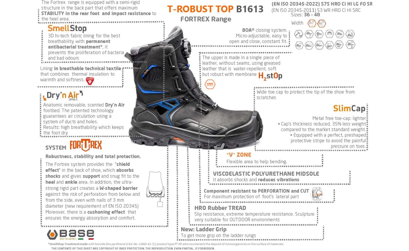 Base T-ROBUST TOP B1613