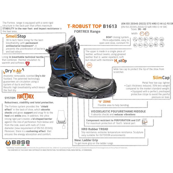 Base T-ROBUST TOP B1613